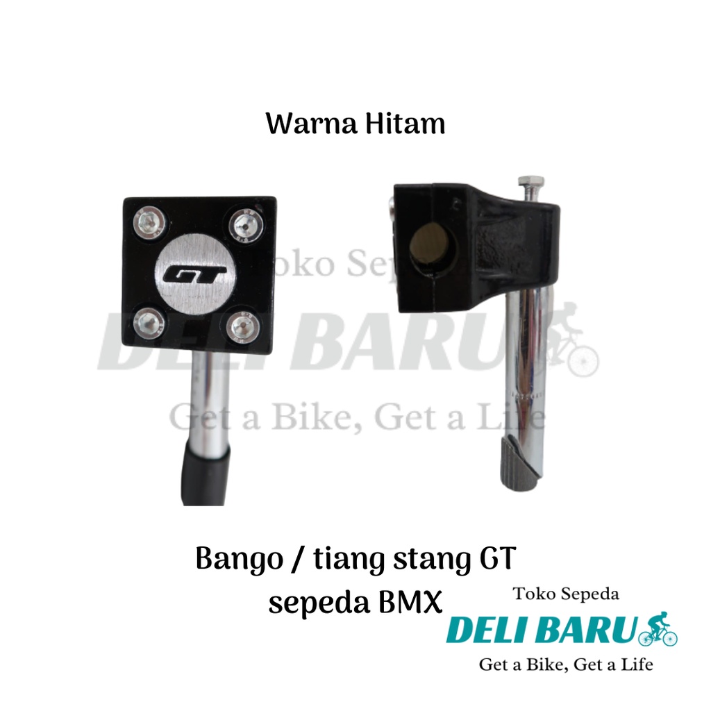 Bango stem tiang stang 21,1 sepeda anak, BMX GT