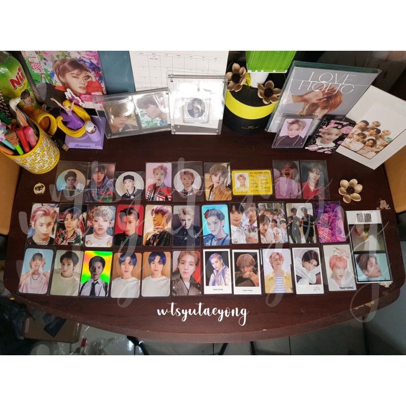 NCT SUPERM Taeyong Photocard Jenim Jalouse USA Tour Empathy Strip AR Ticket Beyond Superhuman Kihno