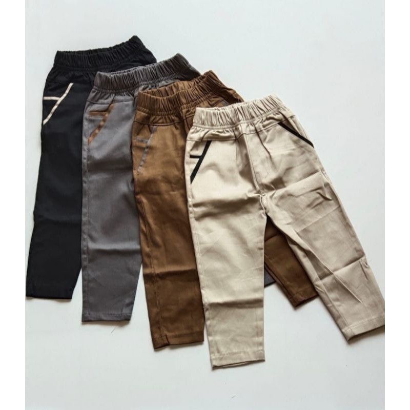 BISA COD Celana Chino Anak Panjang Original  Usia 1-13 Tahun Cewe Cowo UNISEX