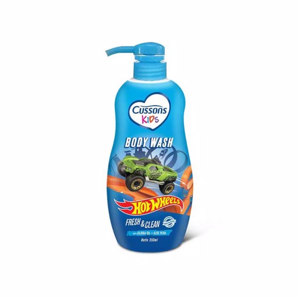 [PUMP 280ML] Cussons Kids Body Wash Active &amp; Nourish | Unicorn Soft &amp; Smooth | Hot Wheels Fresh &amp; Clean - Sabun Mandi Anak_Cerianti