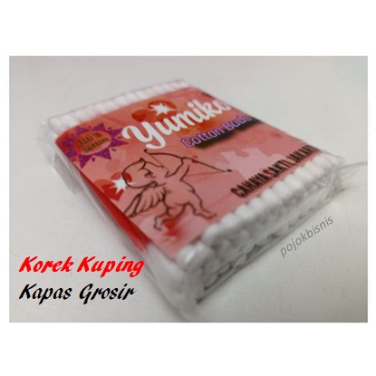 KOREK KUPING KAPAS COTTON BUDS ISI 40 PCS