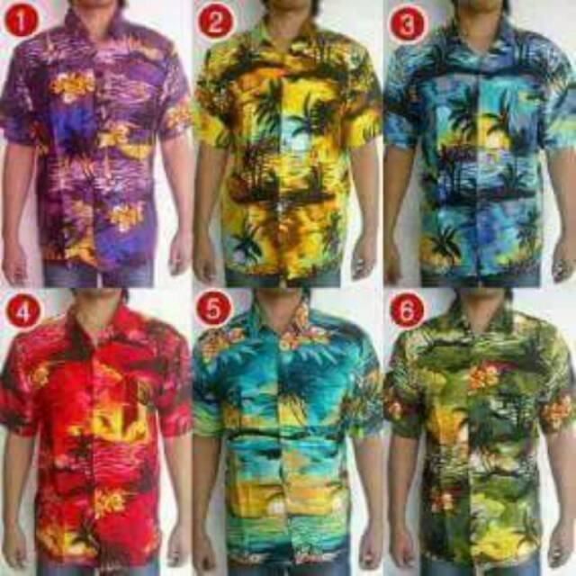 Xl Kemeja Pantai  kemeja hawai kemeja bali rayon 