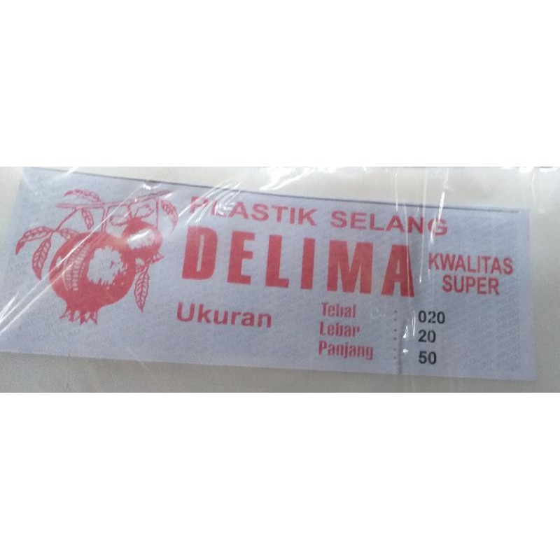 Selang Plastik Merk Delima Untuk Pengairan Sawah