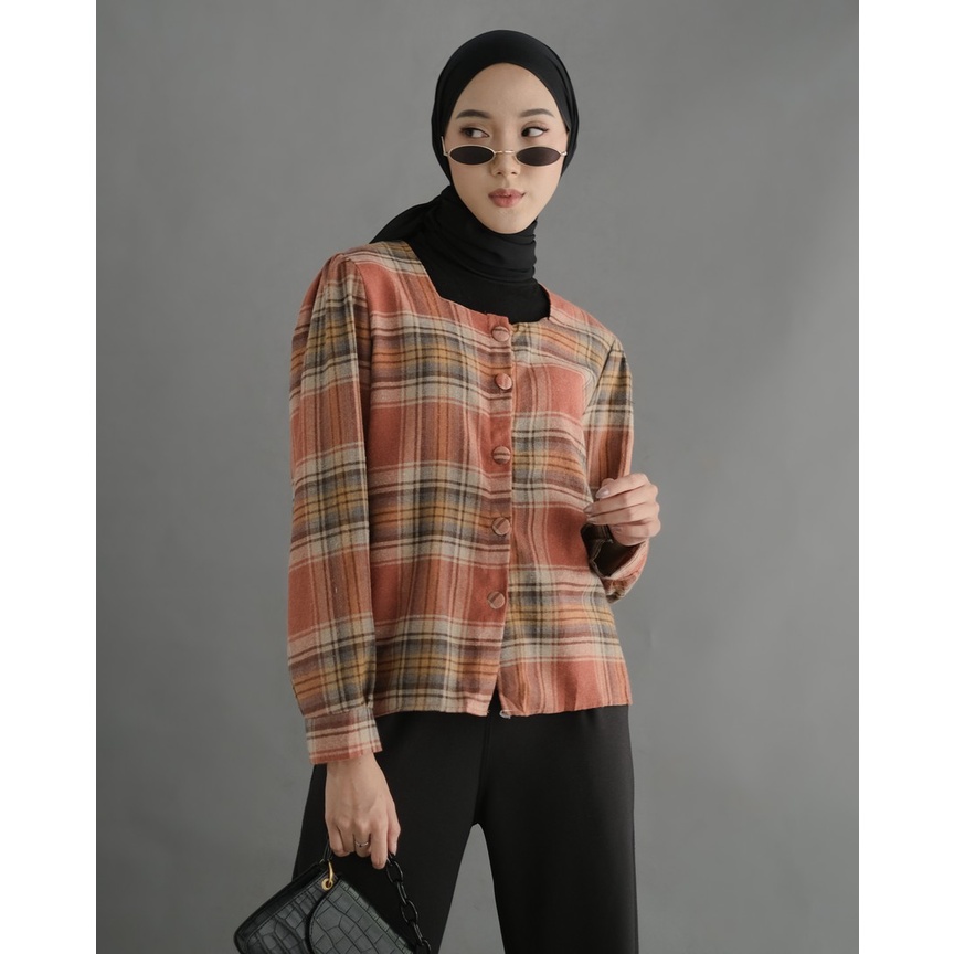 Myrubylicious HALSA FLANEL SHIRT KODE 3119