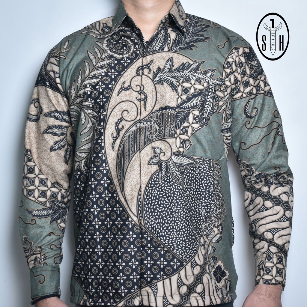 SULTAN HADI BAJU BATIK LENGAN PANJANG PRIA BH BK