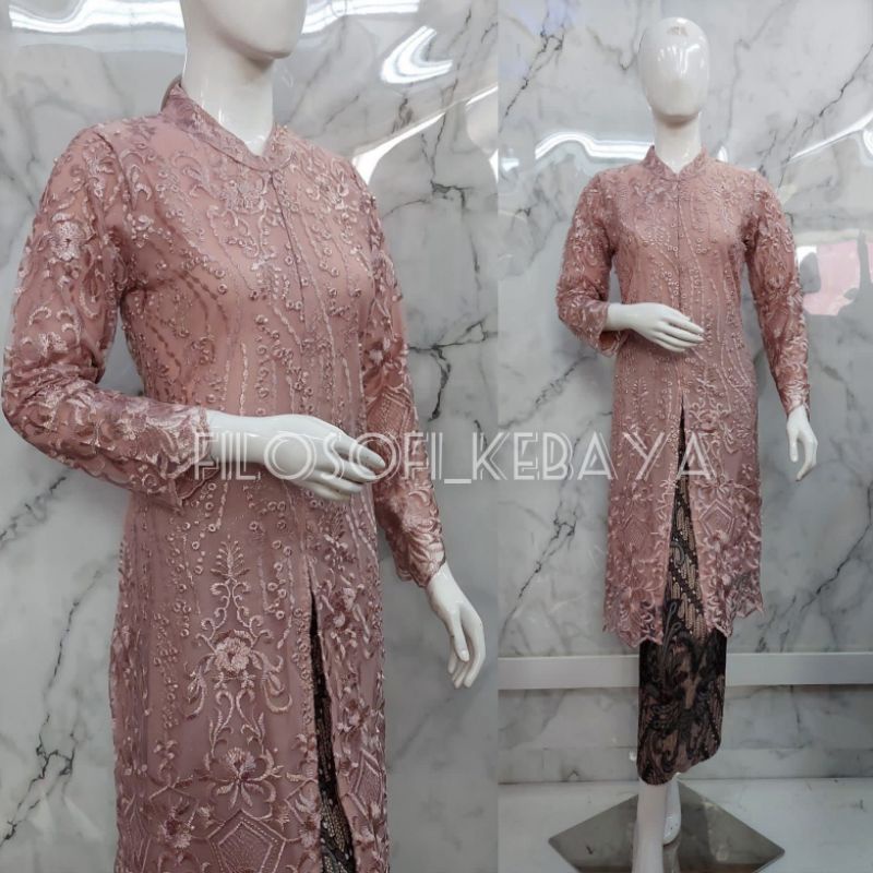 AZURAH SCRAF // SET KEBAYA KURUNG TILLE MELAYU // KEBAYA PESTA BUSUI FRIENDLY TERBARU // TUNIK KEBAYA MODERN // BISA ATASAN AJA KEBAYA KURUNG MALAYSIA