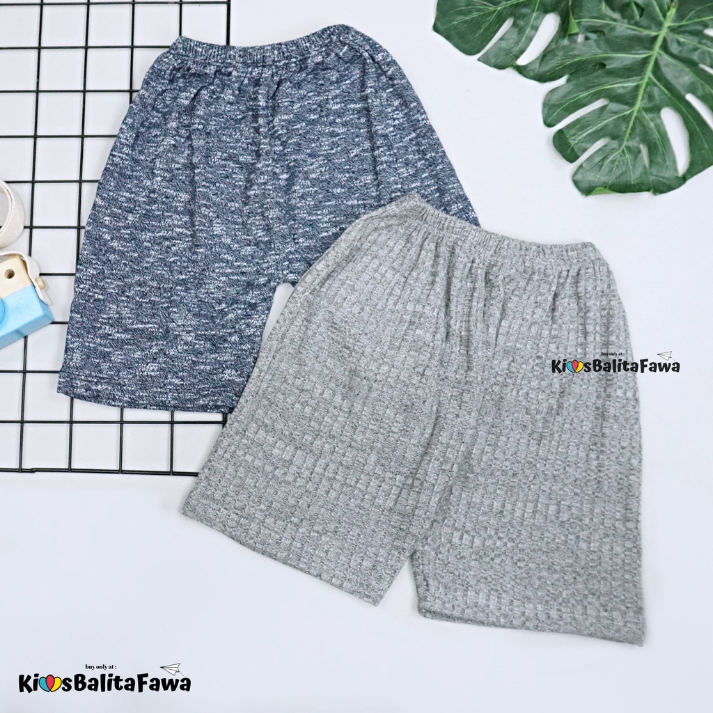 (IMPORT) Celana Short Knit uk 6-10 Tahun / Pendek Polos Dalaman Cotton Good Quality Anak Perempuan Pants Ketat Babycinnamon