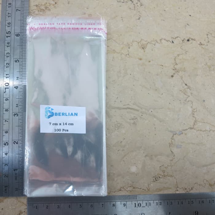 

Jual Plastik OPP 7X14 CM KW2 100LBR Lem atau Seal