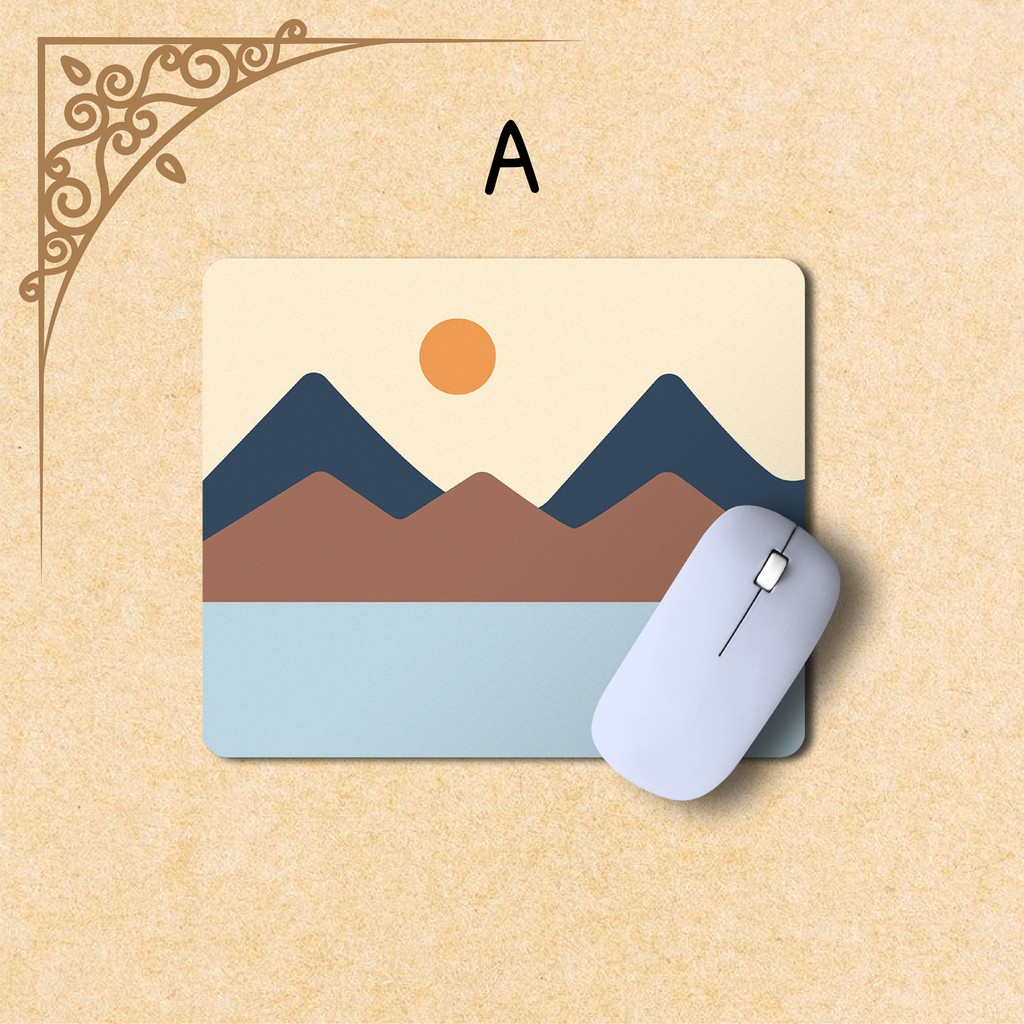 READY STOCK Custom Mousepad Scenery Abstract (Premium)