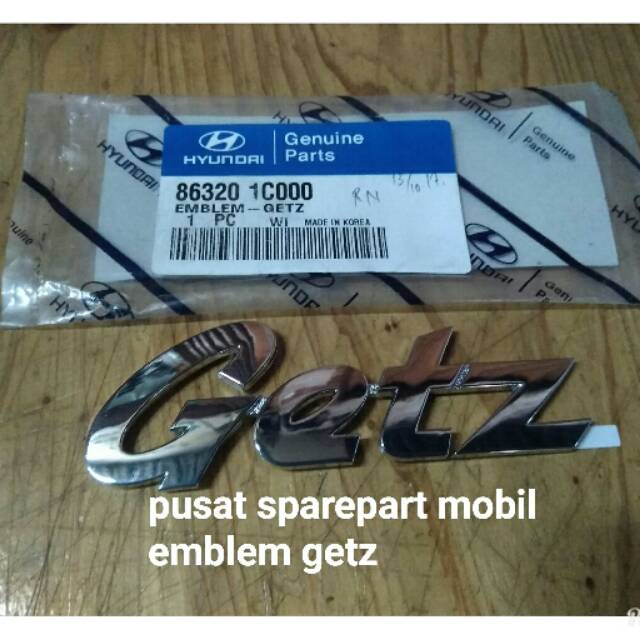 Emblem hyundai getz logo hyundai