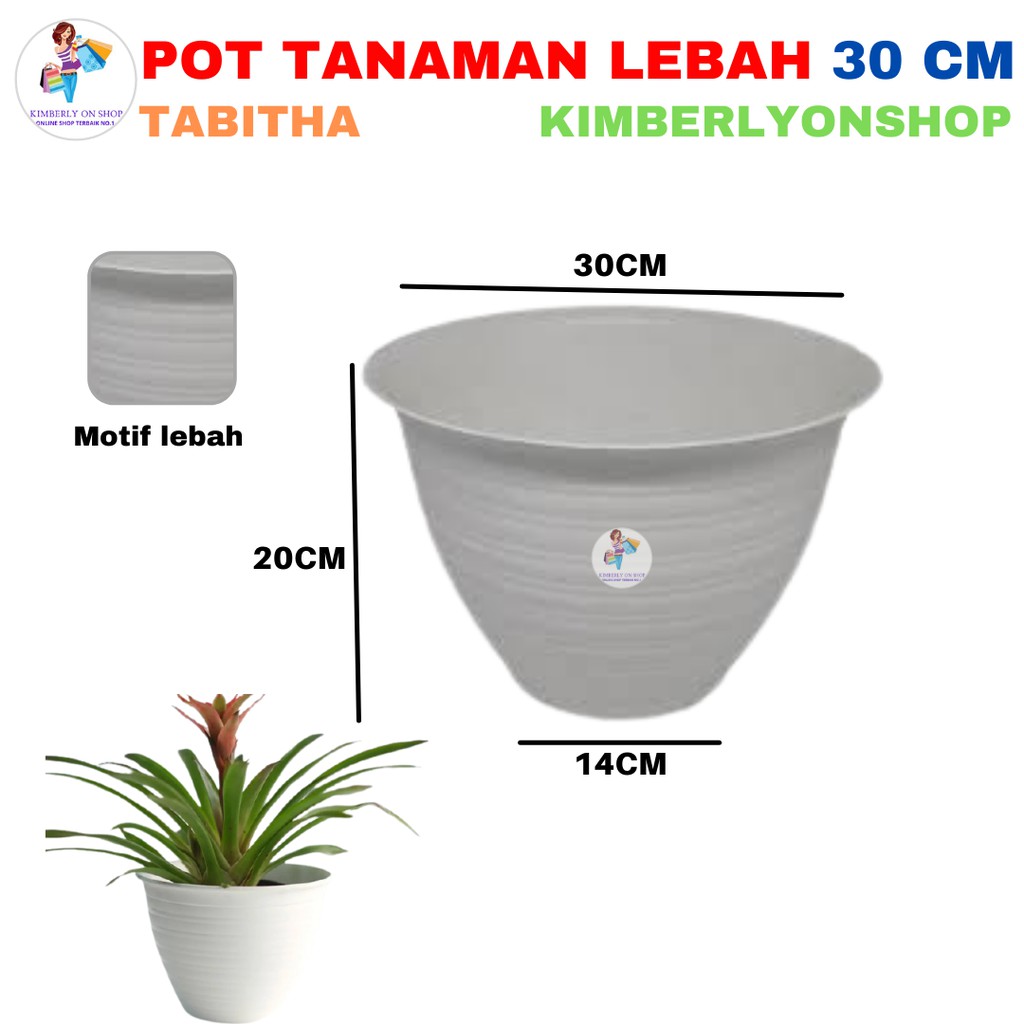 Pot bunga lebah 30