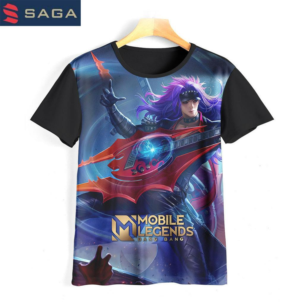Kaos Anak Mobile Legend Martis Baju Kartun Tv Animasi Baju 3D Permainan Mobile Legends Martis 06Ml00