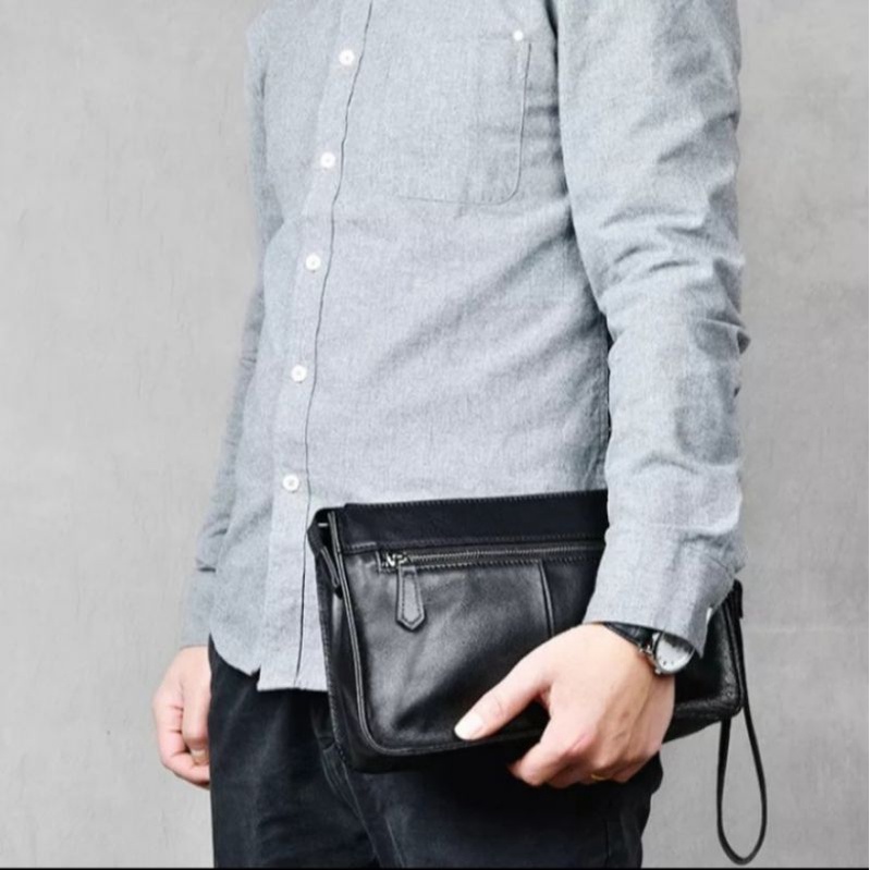 TAS TANGAN KULIT ASLI BAHAN KULIT ASLI KULIT GARUT ASLI BERKUALITAS