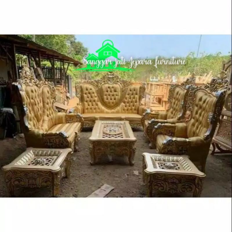 kursi sofa tamu ukir mewah meubel jepara