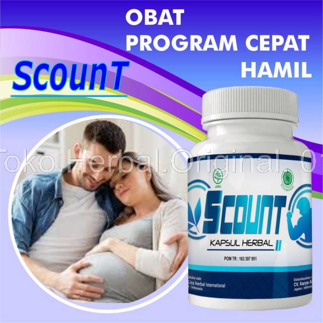 SCOUNT - Obat Herbal Pengental dan Penyubur Sperma Pria