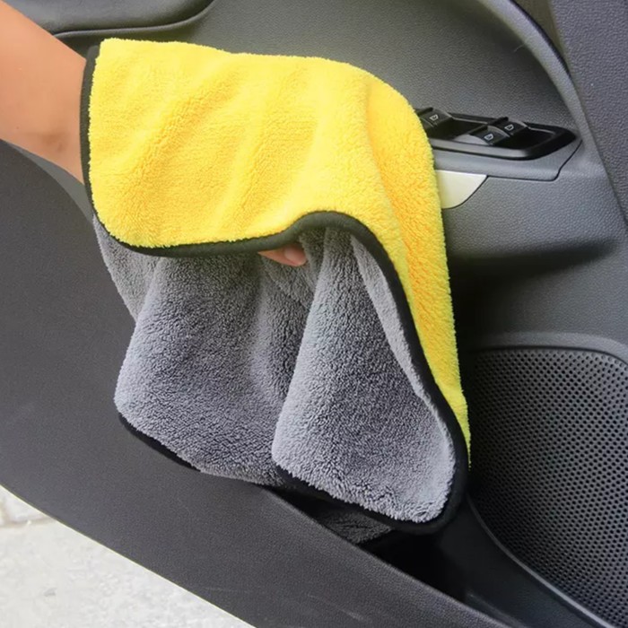 K01- Kain Lap Microfiber Tebal Lembut Untuk Membersihkan Detailing