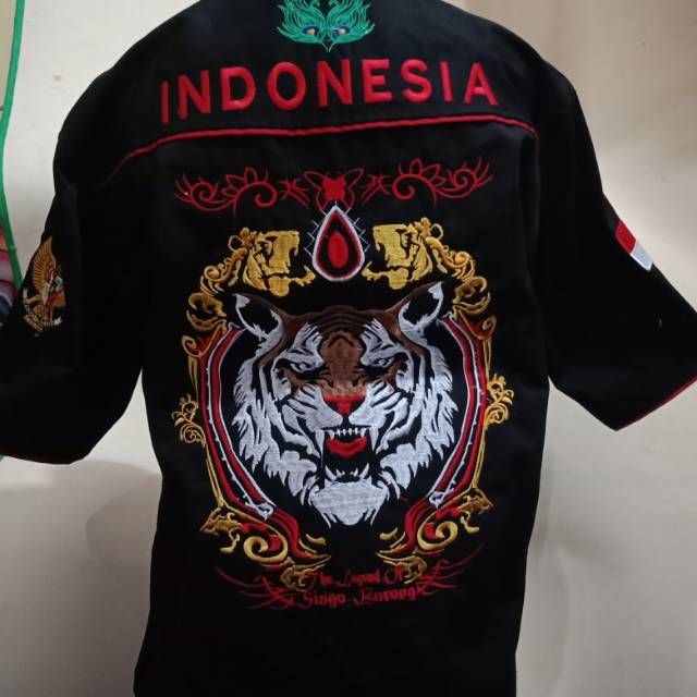 Baju Pria Bordir / Baju Reog Bordir  / Baju bordir murah / baju khas ponorogo /bayar ditempat