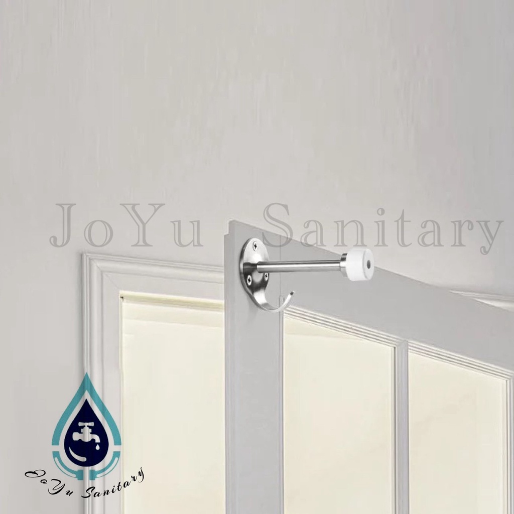 Door Stop Stainless Dan Kapstok Onassis 02- Penahan Pintu Gantungan hook- Doorstop Door Stopper sten