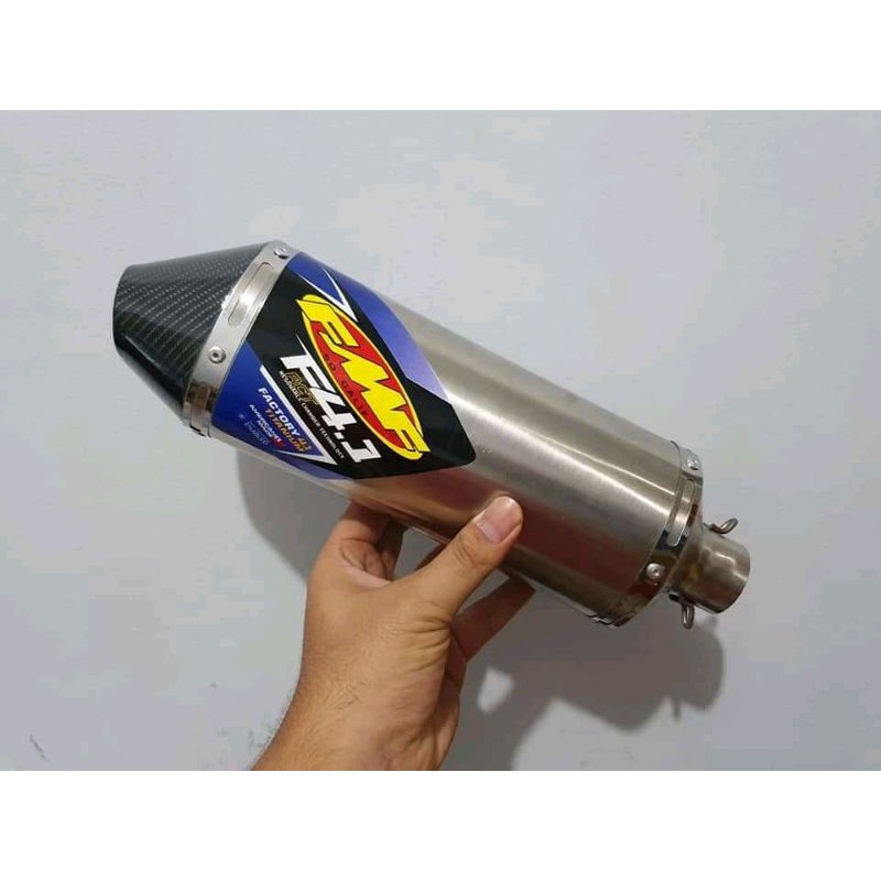 Silencer FMF KLX CRF semi karbon