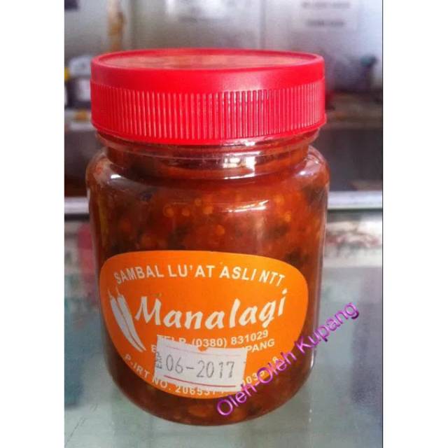 

Sambal Luat merk Manalagi