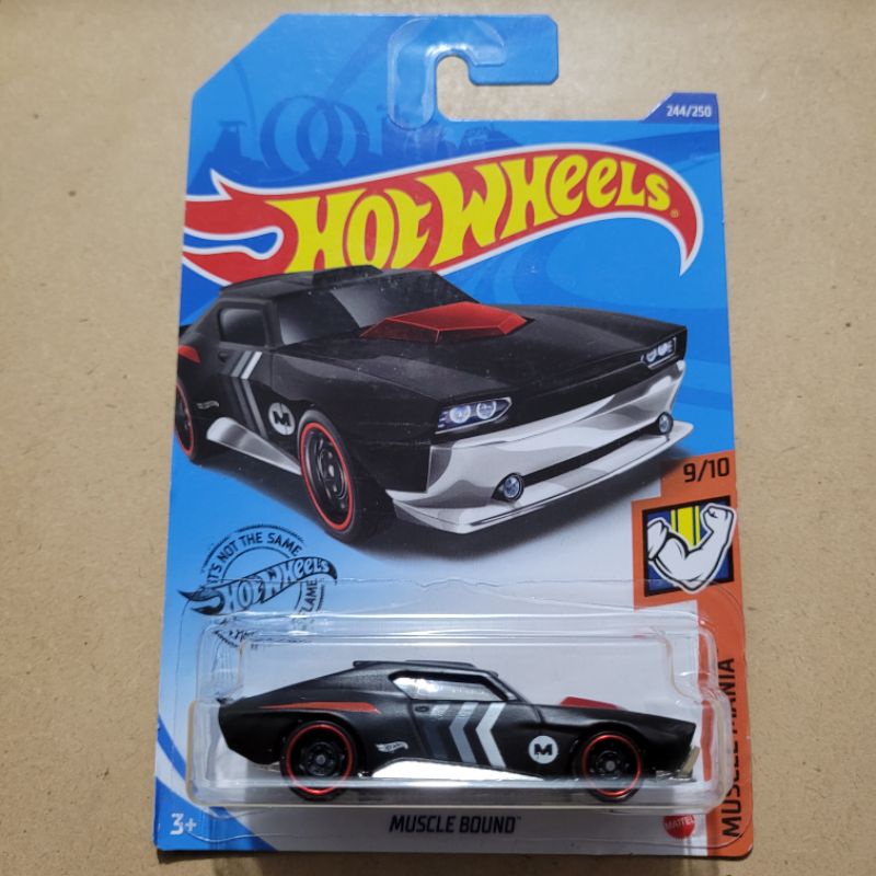 HOT WHEELS MUSCLE BOUND / MUSCLE MANIA [ BLACK RED ]