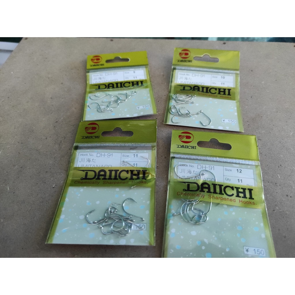 Mata kail Daichi / pancing Daiichi tipe DH91 DH92 dan DH 6