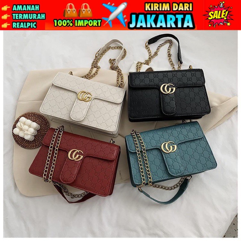 TI 3042 -  TAS SELEMPANG WANITA IMPORT MURAH  BATAM  PESTA GROSIR  WANITA TASBATAMRZ - B