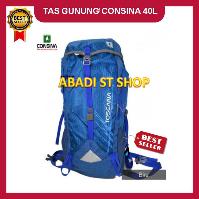 TAS GUNUNG CONSINA TAS HIKING RANSEL PUNGGUNG BACKPACK PRIA WANITA