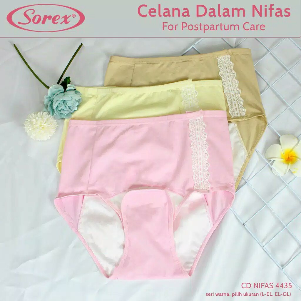 CD Celana Dalam Nifas SOREX 4435  Ibu melahirkan CD bersalin CD Nifas (Celana Dalam Melahirkan)