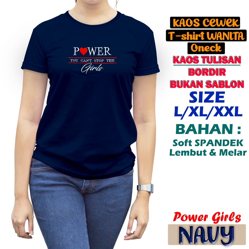 atasan bordir lengan pendek kaos bordir wanita atasan