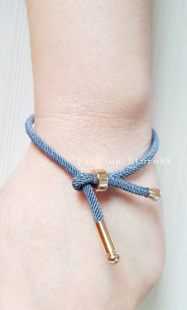 Gelang Fashion Wanita Model Tali serut Import