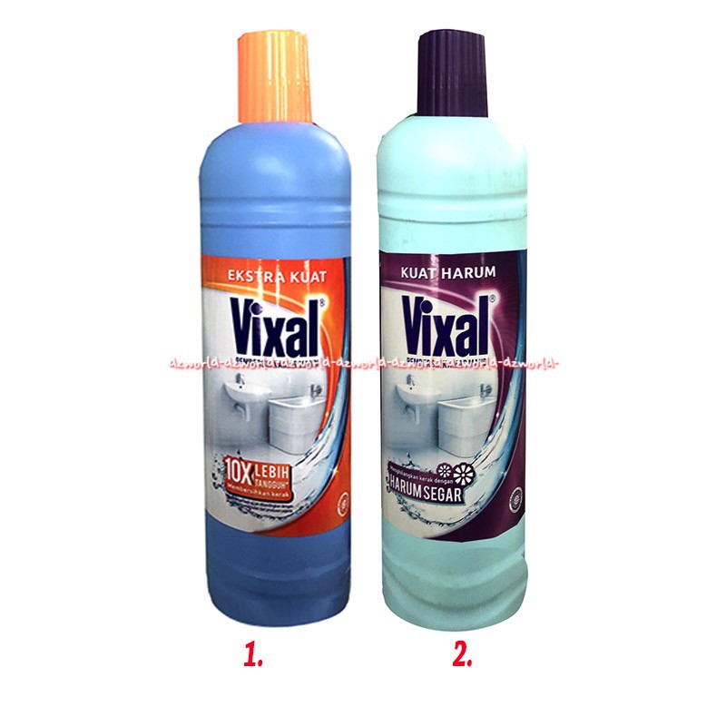 Vixal Ekstra Kuat 780ml 10x Lebih Tangguh Harum Segar Viksal Pembersih Kamar Mandi