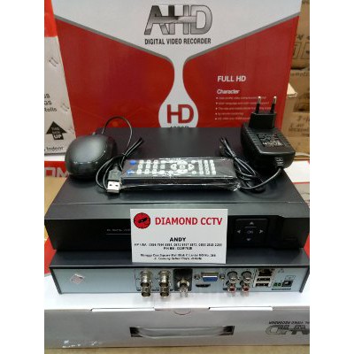 Promo DVR STEALTH 4 CH 5 IN 1 FULL HD 1080 BISA SEMUA KAMERA SECARA CAMPUR Berkualitas
