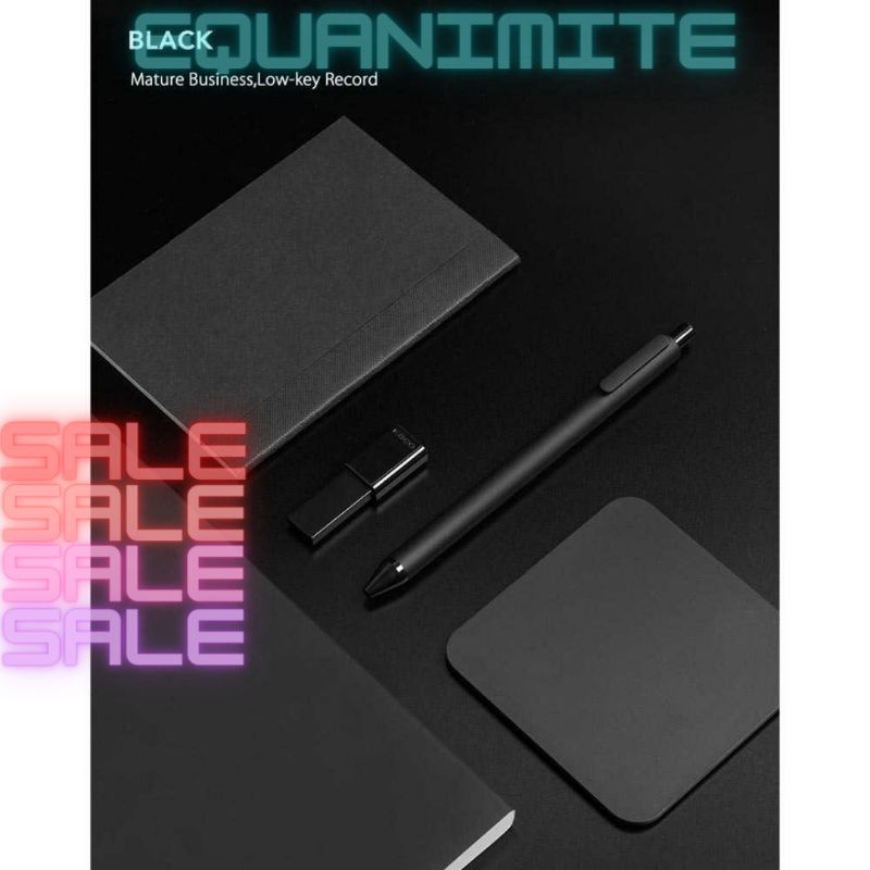 

EQUANITE Xiaomi Mi Pen Kaco Black ink Gel / Xiaomi Pulpen Hitam Mijia Kaco Gelpen 0.5mm
