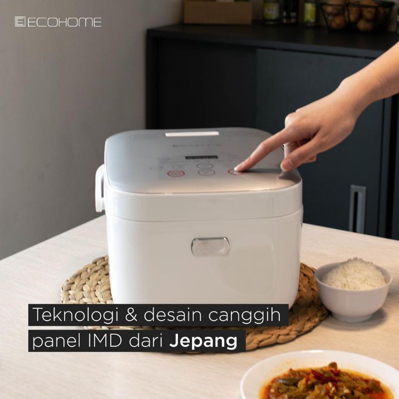 ECOHOME LOW CARBO RICE COOKER/multi cooker 3L