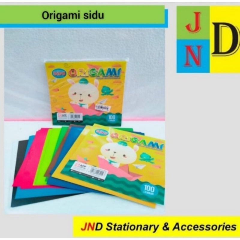 

Origami Kertas Lipat Sidu 16x16 Ori 100 lembar