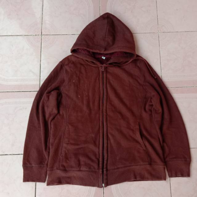 ZipHoodie Second Brand Bekas Uniqlo Pria