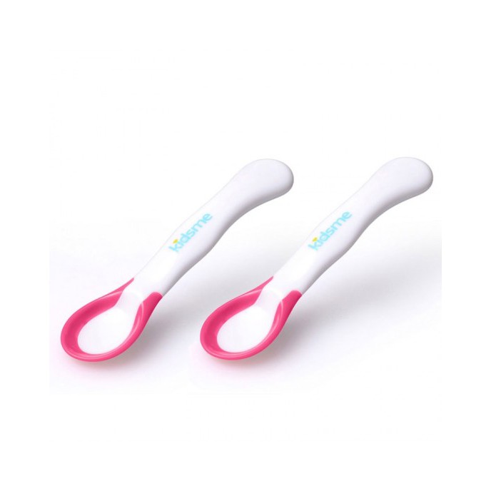 Makassar! Kidsme Ideal Temperature Feeding Spoon 2 pcs