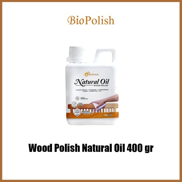 Jual Perawatan Furniture Wood Polish Natural Oil 400 gr Minyak Poles