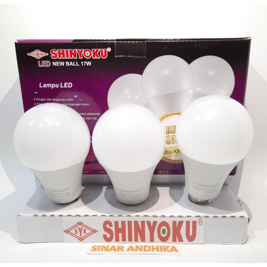 LAMPU LED SHINYOKU 17 WATT PACK