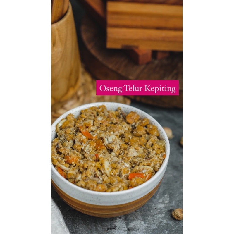 

Oseng Telur Kepiting 100% Telur Kepiting Oseng Bumbu
