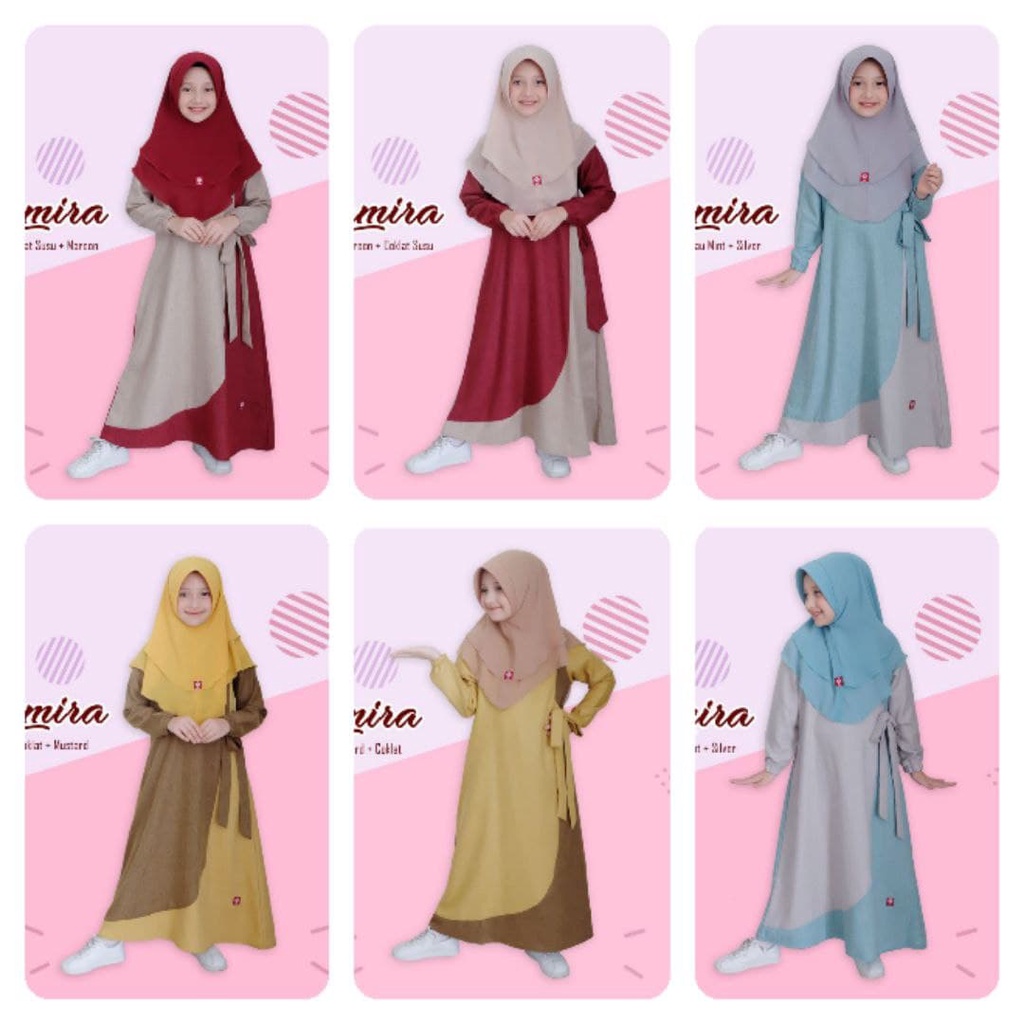 Gamis anak Namira kids by ANV