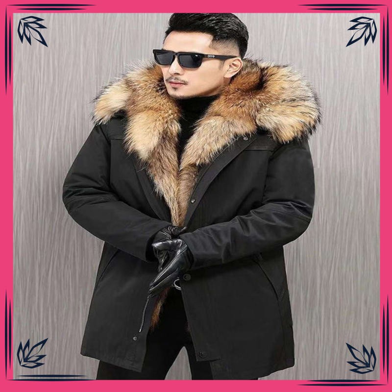 men coat fur