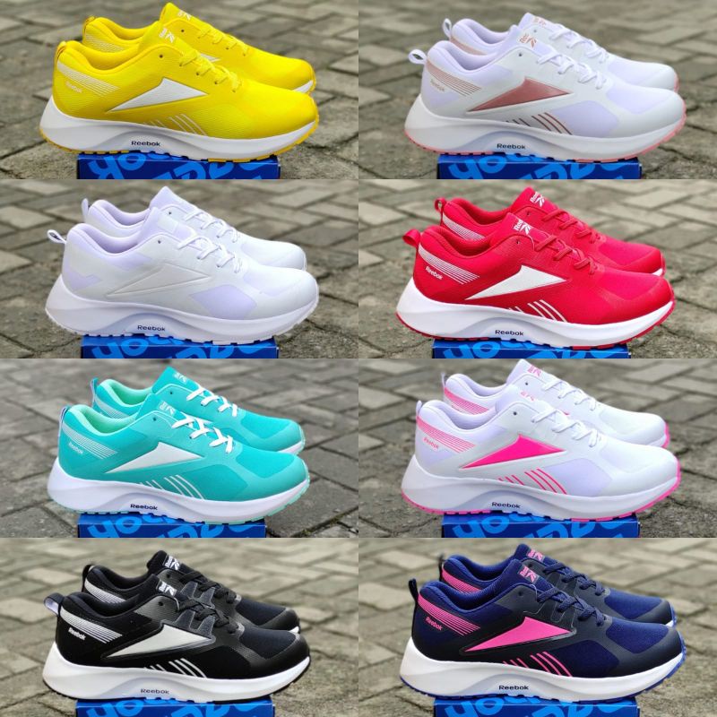 Sepatu Olahraga Rebok Joging Sepatu Erobic Sepatu cewek Sepatu Lari Wanita Sepatu Zumba