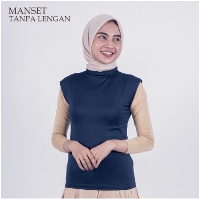 Manset Buntung Tanpa Lengan Yukensi Bahan Spandek BB 45-75 KG &amp; JUMBO 61-75 KG TERMURAH BISA COD