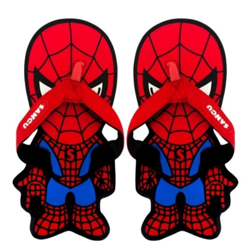 Sancu Sandal Anak Laki-Laki / Remaja Sandal Karakter Spidi