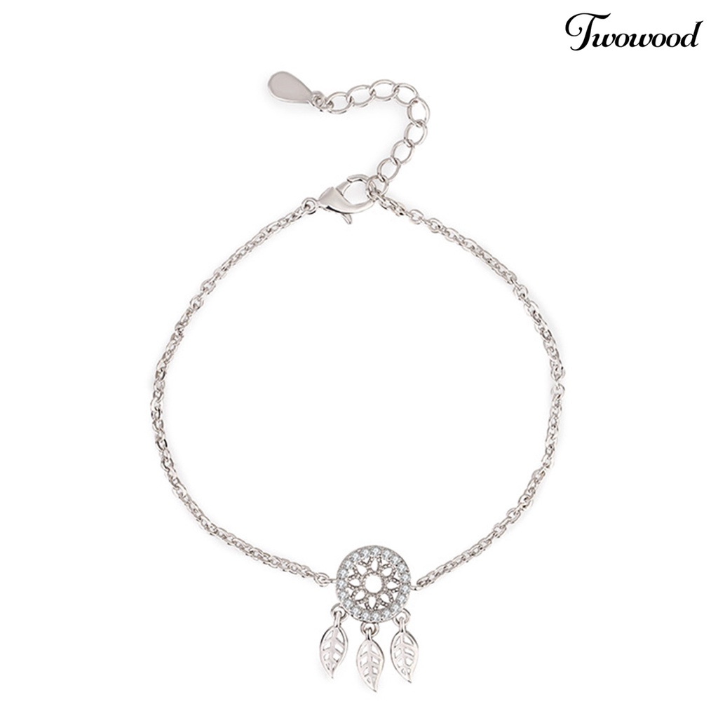 Gelang Kaki Model Rumbai Bahan Tembaga Tahan Korosi Untuk Wanita