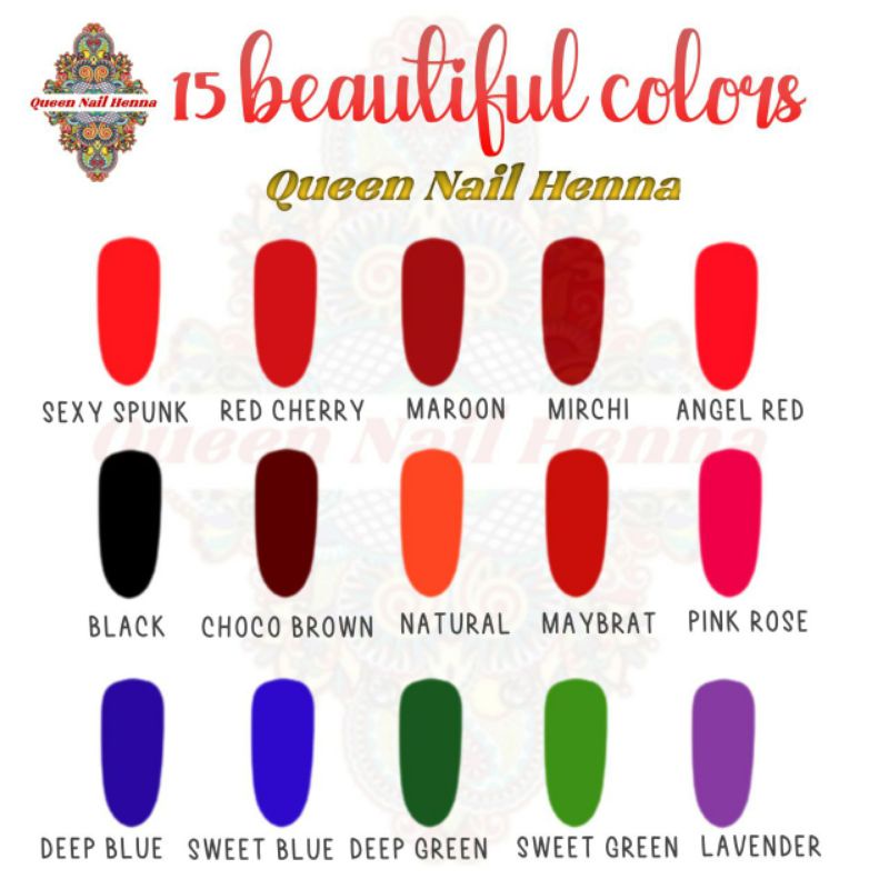 KUTEK HALAL/KUTEK MUSLIMAH/QUEEN NAIL HENNA BPOM