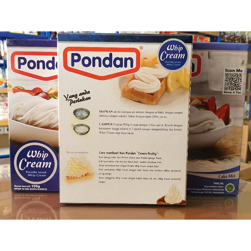 

[Whispers] PONDAN WHIP CREAM 150GR