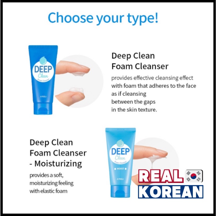 Apieu Deep Clean Foam Cleanser 130ml